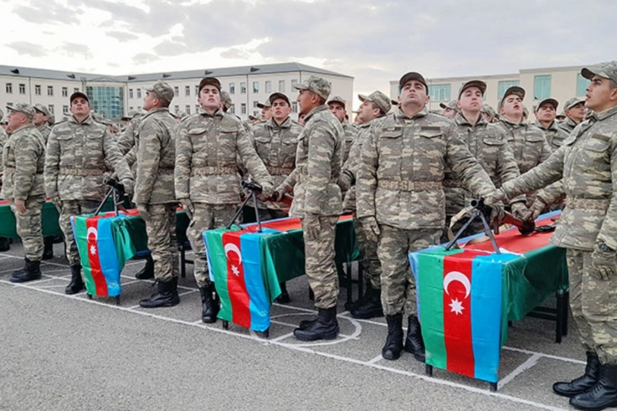 Azərbaycan Ordusunda andiçmə mərasimləri keçirilib - FOTO/VİDEO